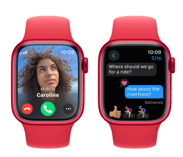 Apple Watch 9 41/(PRODUCT)RED Aluminum/RED Sport Band S/M LTE - 1180276 - zdjęcie 7